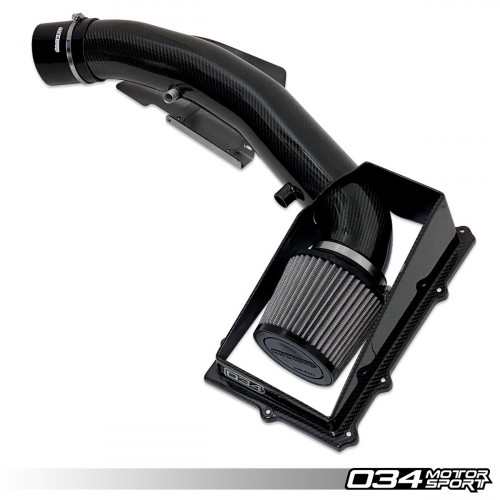 034 X34 4" Carbon Fiber Open Top Intake System Audi 2.5TFSI EVO 